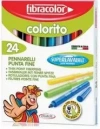 Pisaki Colorito 2,6mm 24 kol. FIBRACOLOR - zdjęcie