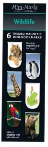 Zakładki magnetyczne Wildlife (6 sztuk) - zdjęcie