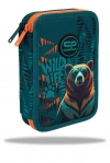 Piórnik podwójny z wyposażeniem Coolpack Jumper 2 Bear - zdjęcie