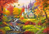 Puzzle 1000 elementów. Jesienne wibracje, zdjęcie 2