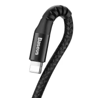 Kabel BASEUS Spring USB-A-Lightning 1m sprężynowy (czarny), zdjęcie 2