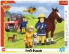 Puzzle ramkowe 25 elementów. Strażak Sam. Zawsze na straży - zdjęcie