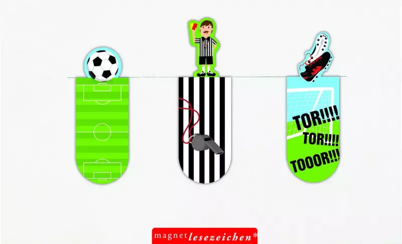 Zakładki magnetyczne. Futbol