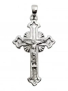 Zawieszka Krzyżyk Posrebrzany 30x18mm - zdjęcie