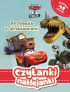 Czytanki naklejanki. Przygoda z dinozaurami. Disney Pixar Auta w trasie - zdjęcie