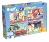 Puzzle podłogowe dwustronne Maxi 4x48el Bluey 100354 LISCIANI - zdjęcie