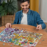 Puzzle 1000 elementów. Challenge. Pokemon, zdjęcie 3