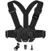 Tech-Protect GA100 Chest Mount Gopro / Dji Black - zdjęcie