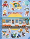 Pojazdy i inne maszyny w ruchu. Książeczka z naklejkami - zdjęcie
