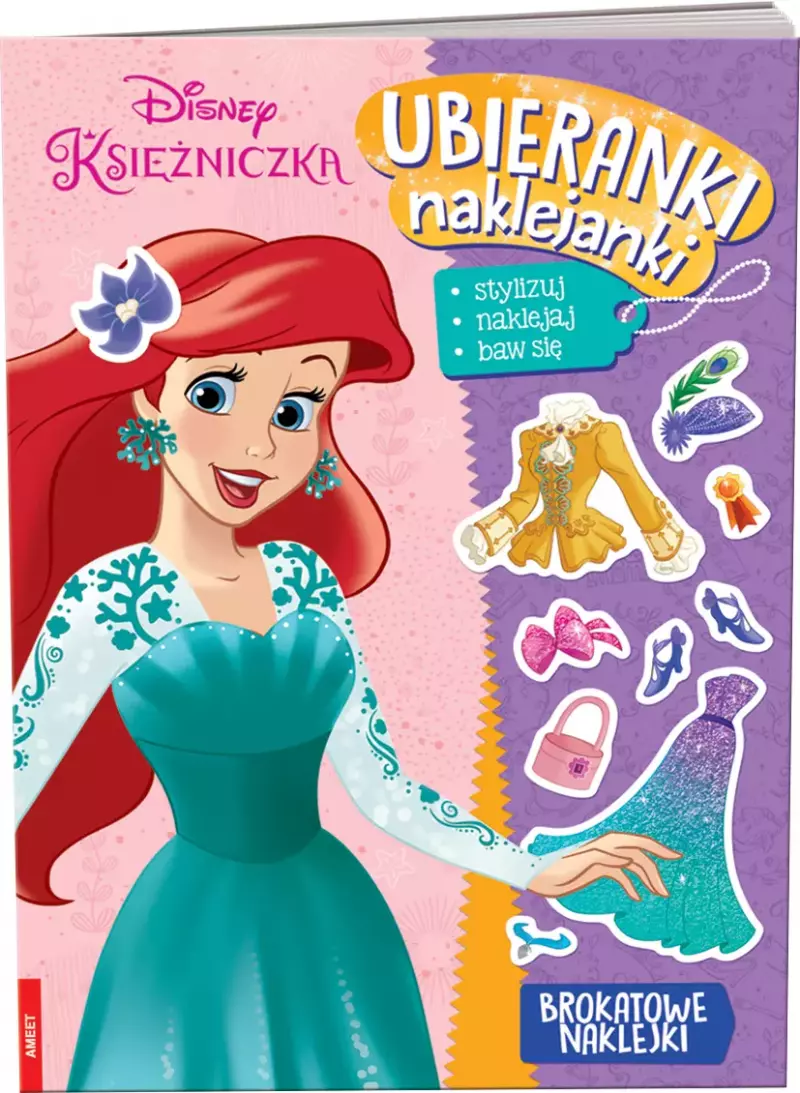 Disney księżniczka. Ubieranki naklejanki Disney księżniczka. Ubieranki naklejanki