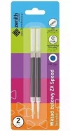 Wkłady do długopisu ZX Speed niebeski 2szt ZENITH - zdjęcie