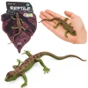 Jaszczurka Zwinka Gumowa Figurka Rozciągliwa Realistyczna 15 cm - zdjęcie