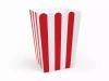 Pudełka na popcorn 7x7x12,5cm 6szt - zdjęcie