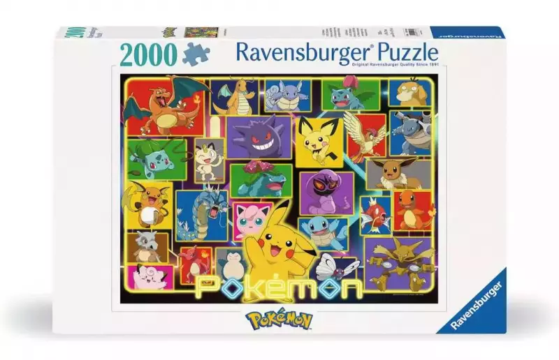 Puzzle 2000 elementów. Pokemon Puzzle 2000 elementów. Pokemon