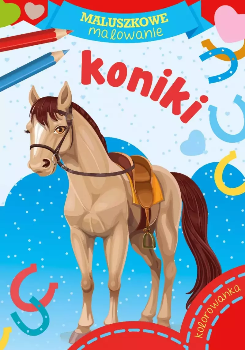 Maluszkowe malowanie. Koniki Maluszkowe malowanie. Koniki