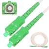 Extralink SC/APC-SC/APC | Patchcord | LSOH, Jednomodowy, Simplex, G.657A2, 3mm, 10m, biały - zdjęcie