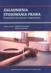 Zagadnienia stosowania prawa. Perspektywa teoretyczna i dogmatyczna - zdjęcie