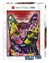 Puzzle 1000 elementów. Kot - zdjęcie