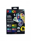 Zestaw markerów PC-5m Posca Uni 8szt.z torebką materiałową gratis - zdjęcie