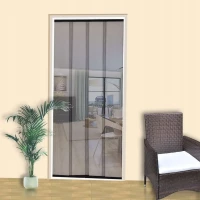 Moskitiera Drzwiowa Lamelowa 100X220 Poliester+taśma Rzep, zdjęcie 5
