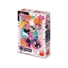 Puzzle Dino 100 elementów Myszka Minnie Neon - zdjęcie