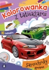 Kolorowanka z tatuażami. Samochody sportowe - zdjęcie