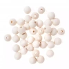 Koraliki drewniane kulki 16mm - zdjęcie