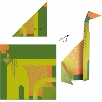 Origami DINOZAURY zestaw 24 szt, zdjęcie 5