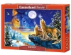 Puzzle 1000 elementów. Wilki - zdjęcie