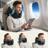 Tech-Protect Comfortrest Travel Neck Pillow Black, zdjęcie 4