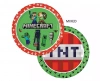 Talerzyki papierowe Minecraft 23cm 8szt - zdjęcie