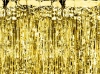 Kurtyna Imprezowa do Zdjęć ZŁOTA Metaliczna Tło Ścianka Karnawał 100x200cm - zdjęcie