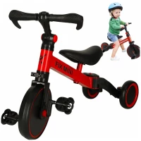 Rowerek biegowy Trike Fix Mini rower wielofunkcyjny 3w1 czerwony, zdjęcie 13