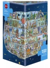 Puzzle 1500 elementów. Statek kosmiczny + plakat - zdjęcie