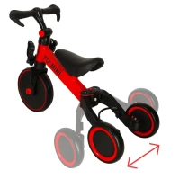 Rowerek biegowy Trike Fix Mini rower wielofunkcyjny 3w1 czerwony, zdjęcie 8