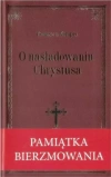 O naśladowniu Chrystusa- bordowa oprawa bierzm. - zdjęcie