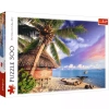 Puzzle 500 elementów. Wyspa Bora-bora - zdjęcie
