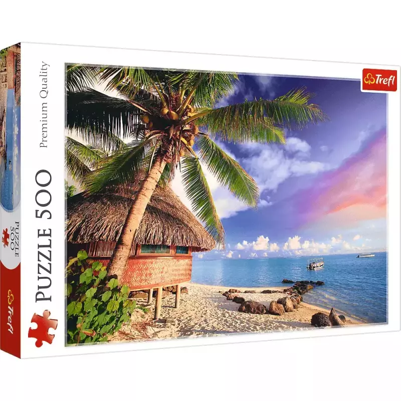 Puzzle 500 elementów. Wyspa Bora-bora Puzzle 500 elementów. Wyspa Bora-bora