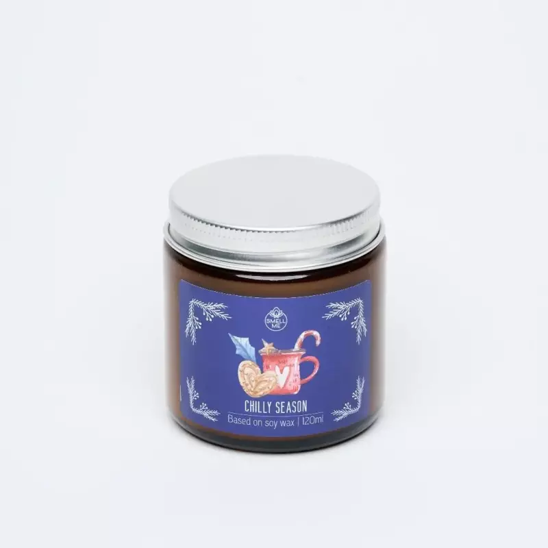 Świeczka sojowa Chilly Season 120ml Świeczka sojowa Chilly Season 120ml