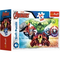 Puzzle mini 54 elementy. Bohaterowie, mix wzorów, zdjęcie 2