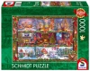 Puzzle Schmidt Spiele Schmidt 1000 elementów Schmidt Spiele - Puzzle PQ Puzzle 1000 el. Wesołych Świ - zdjęcie
