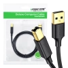 Kabel UGREEN US135 USB-A-USB-B 5m (czarny) - zdjęcie
