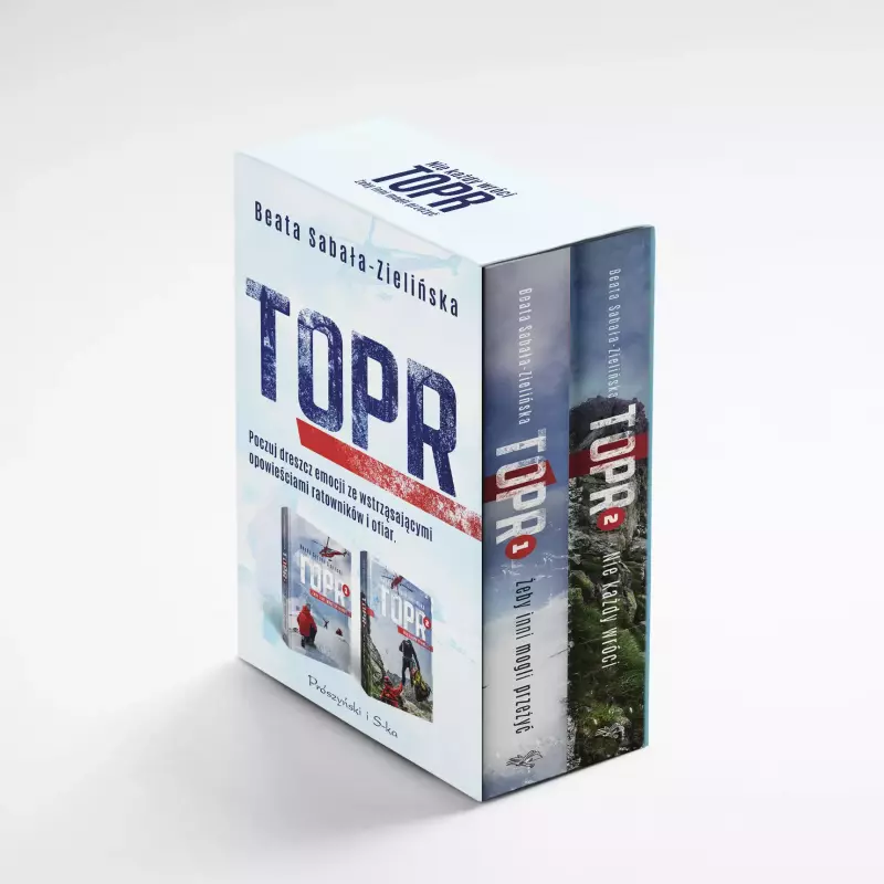 TOPR. Żeby inni mogli przeżyć. Nie każdy wróci (pakiet). TOM 1. ŻEBY INNI MOGLI PRZEŻYĆ/TOM 2. NIE KAŻDY WRÓCI