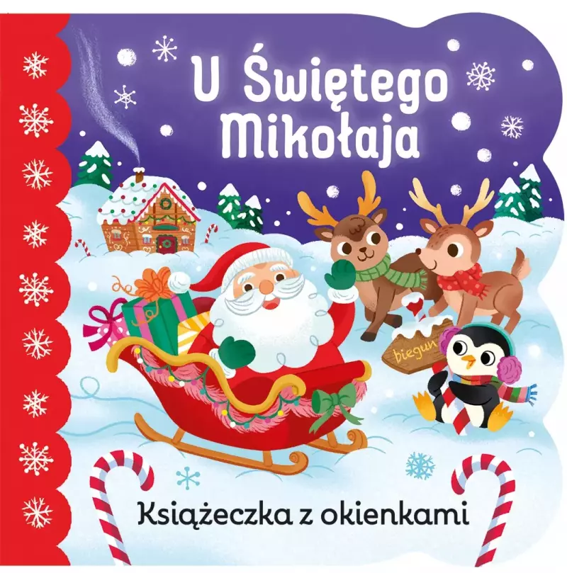U świętego Mikołaja. Książeczka z okienkami U świętego Mikołaja. Książeczka z okienkami