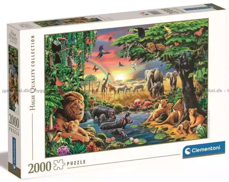 Puzzle 2000 HQ The African Gathering Puzzle 2000 HQ The African Gathering