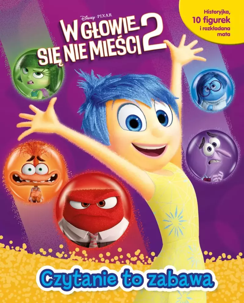 Czytanie to zabawa. Disney Pixar W głowie się nie mieści 2 Czytanie to zabawa. Disney Pixar W głowie się nie mieści 2