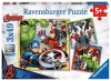 Puzzle 3x49 elementów. Avengers - zdjęcie