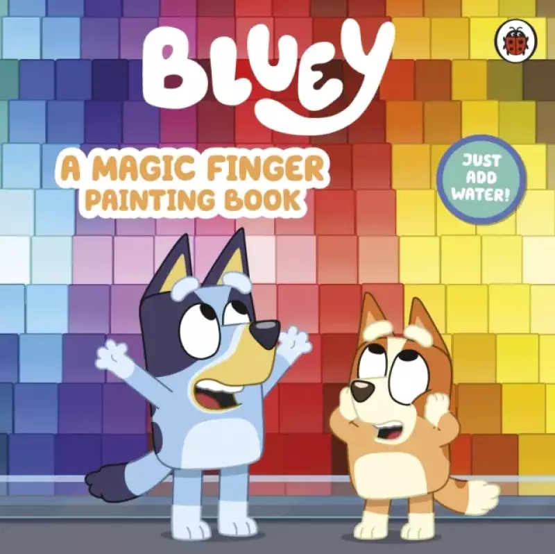Bluey. A Magic Finger Painting Book