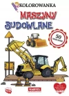 Maszyny budowlane. Kolorowanka z naklejkami - zdjęcie