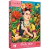 PUZZLE 1000 Trefl Premium Plus Frida Kahlo Portret w dżungli 12094 - zdjęcie